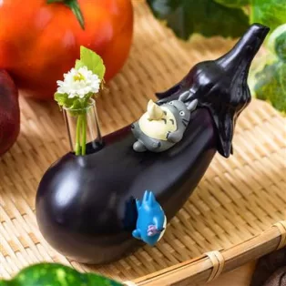 My Neighbor Totoro - Single Vase vegetal Aubergine-BENELIC-48924