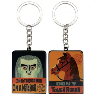The Witcher and Roach Keyring-NFX-TW07