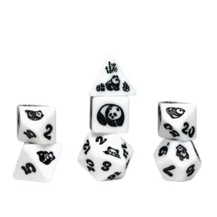 Sirius Dice - Animal Dice Set - Moon Panda-SDZ0026-02