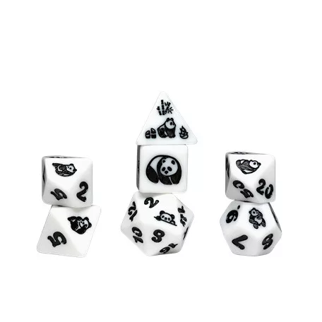 Sirius Dice - Animal Dice Set - Moon Panda-SDZ0026-02