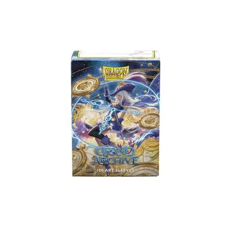 Dragon Shield Standard size License Sleeves - Chronowarp (100 Sleeves)-AT-16170