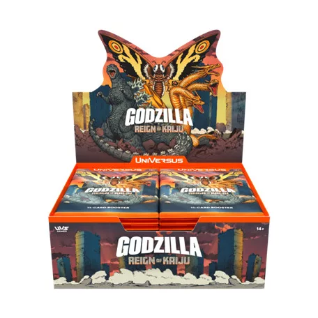 UniVersus CCG: Godzilla: Reign of Kaiju Booster Display (24 packs) - EN-UVSGDZ01-BD