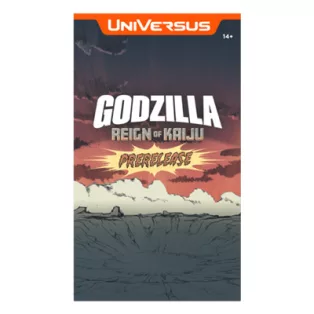 UniVersus CCG: Godzilla: Reign of Kaiju Prerelease Event Kit - EN-UVSGDZ01-RK