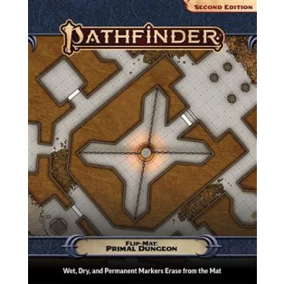 Pathfinder Flip-Mat: Primal Dungeon - EN-PZO11033-FM