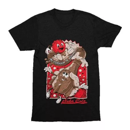 Fallout Nuka Cola Vintage Ad Tee L-1128132