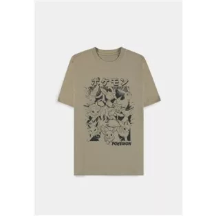 Pokémon - Sand Eevee Evolutions Men's Short Sleeved T-shirt - S-TS252320POK-S