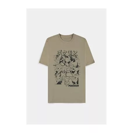 Pokémon - Sand Eevee Evolutions Men's Short Sleeved T-shirt - S-TS252320POK-S