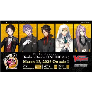Cardfight!! Vanguard Touken Ranbu ONLINE 2025 Sneak Preview Kit - EN-VGE-DZ-TB02SP