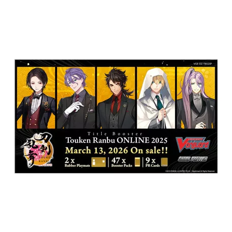 Cardfight!! Vanguard Touken Ranbu ONLINE 2025 Sneak Preview Kit - EN-VGE-DZ-TB02SP