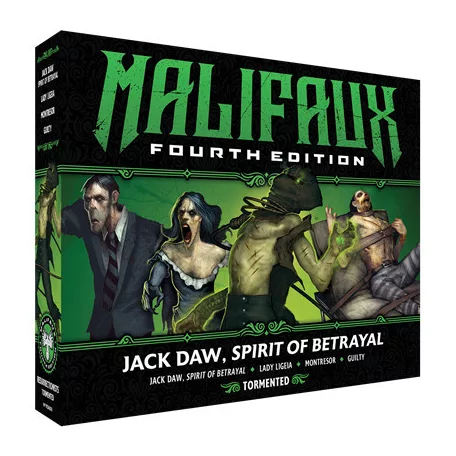 Malifaux 4th Edition - Jack Daw, Spirit of Betrayal - EN-WYR24205