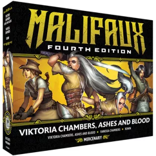 Malifaux 4th Edition - Viktoria Chambers, Ashes and Blood - EN-WYR24501