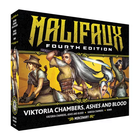 Malifaux 4th Edition - Viktoria Chambers, Ashes and Blood - EN-WYR24501