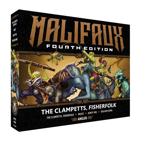 Malifaux 4th Edition - The Clampetts, Fisherfolk - EN-WYR24605