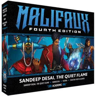 Malifaux 4th Edition - Sandeep Desai, The Quiet Flame - EN-WYR24303
