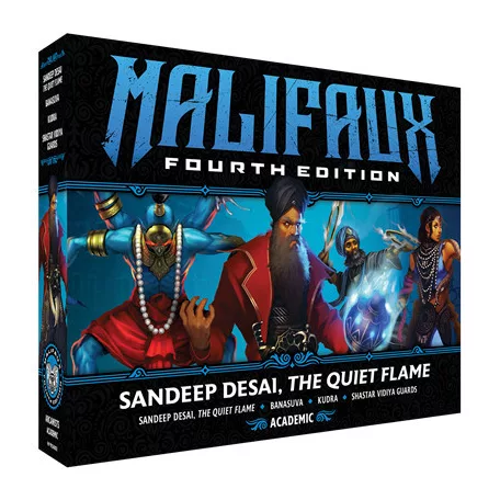 Malifaux 4th Edition - Sandeep Desai, The Quiet Flame - EN-WYR24303