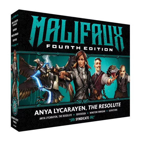 Malifaux 4th Edition - Anya Lycarayen, The Resolute - EN-WYR24803