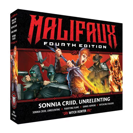 Malifaux 4th Edition - Sonnia Criid, Unrelenting - EN-WYR24103