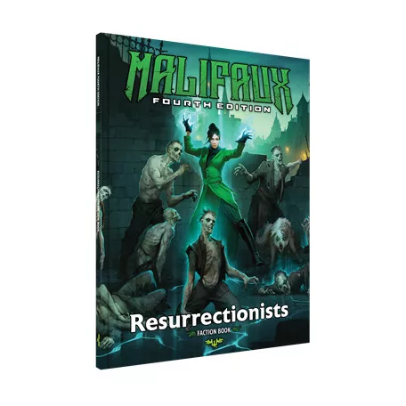 Malifaux 4th Edition - Resurrectionist Faction Book - EN-WYR24002