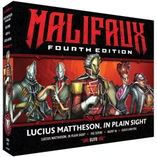 Malifaux 4th Edition - Lucius Mattheson, In Plain Sight - EN-WYR24101