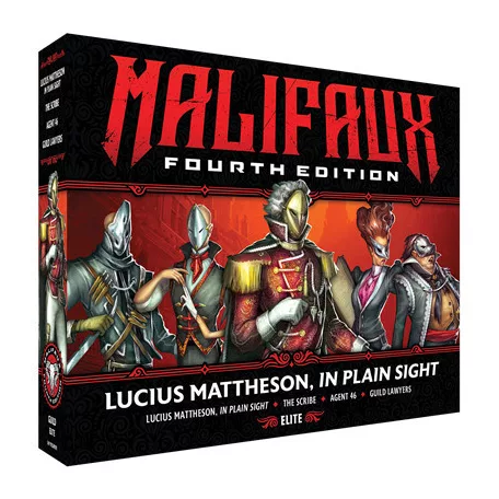 Malifaux 4th Edition - Lucius Mattheson, In Plain Sight - EN-WYR24101