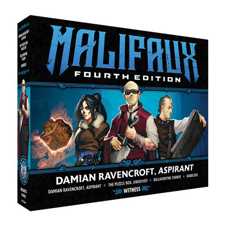 Malifaux 4th Edition - Damian Ravencroft, Aspirant - EN-WYR24307