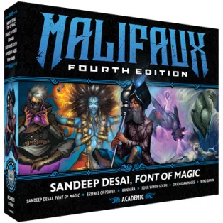 Malifaux 4th Edition - Sandeep, Desai, Font of Magic - EN-WYR24304