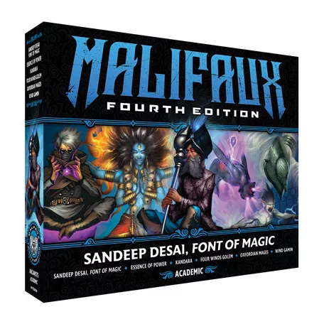 Malifaux 4th Edition - Sandeep, Desai, Font of Magic - EN-WYR24304