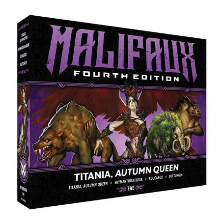 Malifaux 4th Edition - Titania, Autumn Queen - EN-WYR24406