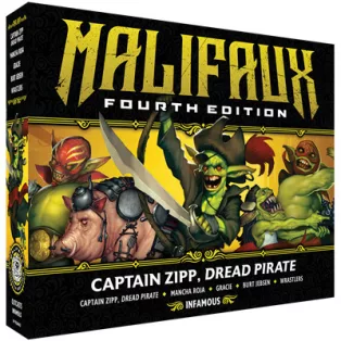 Malifaux 4th Edition - Captain Zipp, Dread Pirate - EN-WYR24507