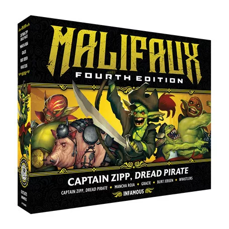 Malifaux 4th Edition - Captain Zipp, Dread Pirate - EN-WYR24507