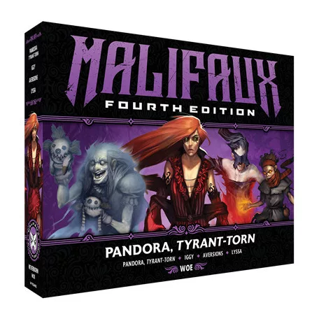 Malifaux 4th Edition - Pandora, Tyrant Torn - EN-WYR24402