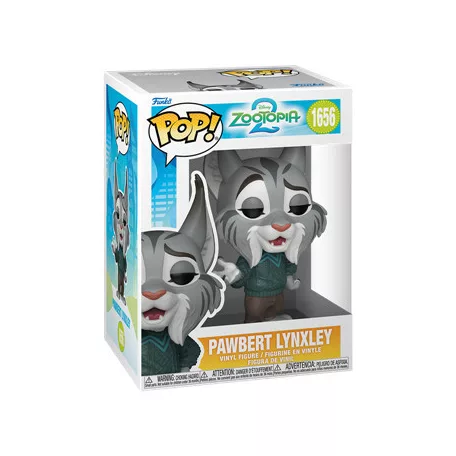 Funko POP! Disney: Zootopia 2 - Pawbert Lynxley-FK86638