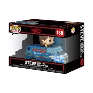 Funko POP! Rides DLX: ST S5 - Steve with Squawk Van-FK88958