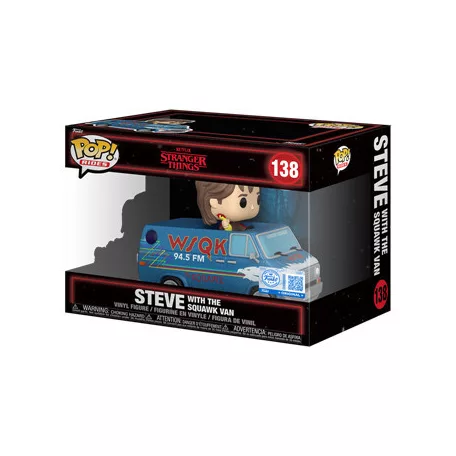Funko POP! Rides DLX: ST S5 - Steve with Squawk Van-FK88958