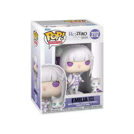 Funko POP!&Buddy: Re:ZERO - Emilia w/Puck-FK86515