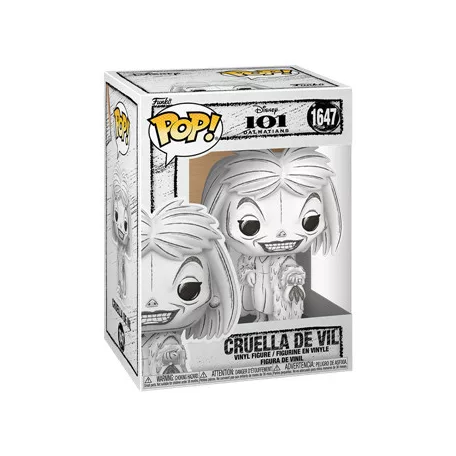 Funko POP! Disney: Sketched - Cruella De Vil-FK86421