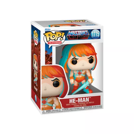 Funko POP! Vinyl: MotU S11 - He-Man (Comic Deco)-FK86604