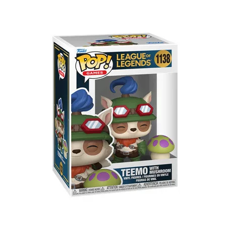 Funko POP!&Buddy: LoL - Teemo w/Shroom-FK86113