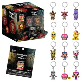 POP Keychain: FNAF Classic- 12pc PDQ-FK86118