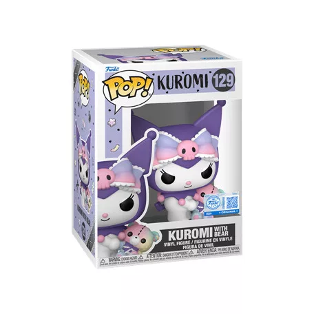 Funko POP! Sanrio: Kuromi w/ Bear-FK88538