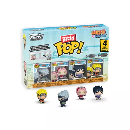 Funko Bitty POP! 4pk: Naruto S- Team 7 w/CH (10+2)-FK89863