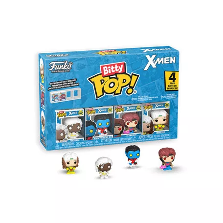 Funko Bitty POP! 4pk: X-Men - Gambit w/Ch (10+2)-FK92502