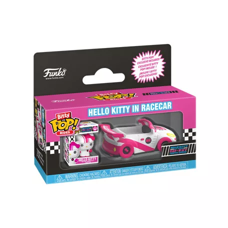 Funko Bitty POP! Ride: Sanrio- Racecar w/HK​-FK90111