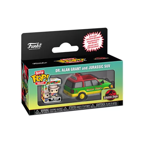 Funko Bitty POP! Ride: JP- Jurassic SUV w/Dr. G-FK90113