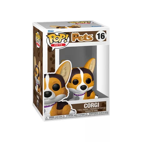 Funko POP! Pets: Pets S3 - Corgi-FK88326