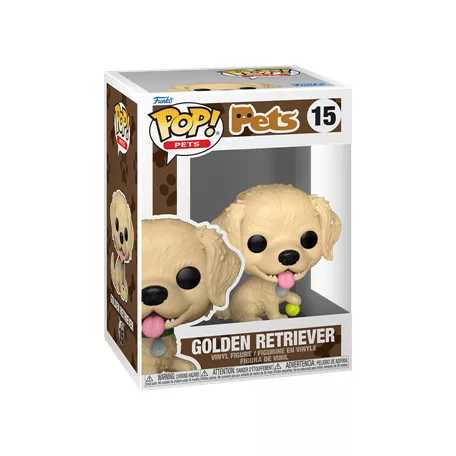 Funko POP! Pets: Pets S3 - Golden Retriever-FK88327