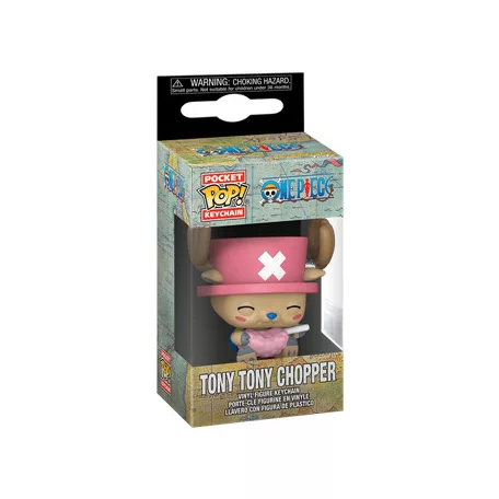 Funko POP! Keychain: OP- Chopper w/Cotton Candy-FK91750