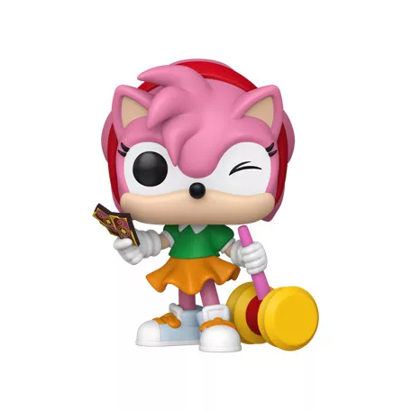 Funko POP! Games: Sonic - Amy Rose w/CH (5+1)-FK90834