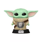 Funko POP! Star Wars: Grogu with Mudhorn Chest Armor-FK90447