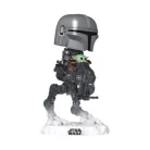 Funko POP! Rides DLX: The Mandalorian with Grogu in Imperial Remnant AT-RT-FK90812